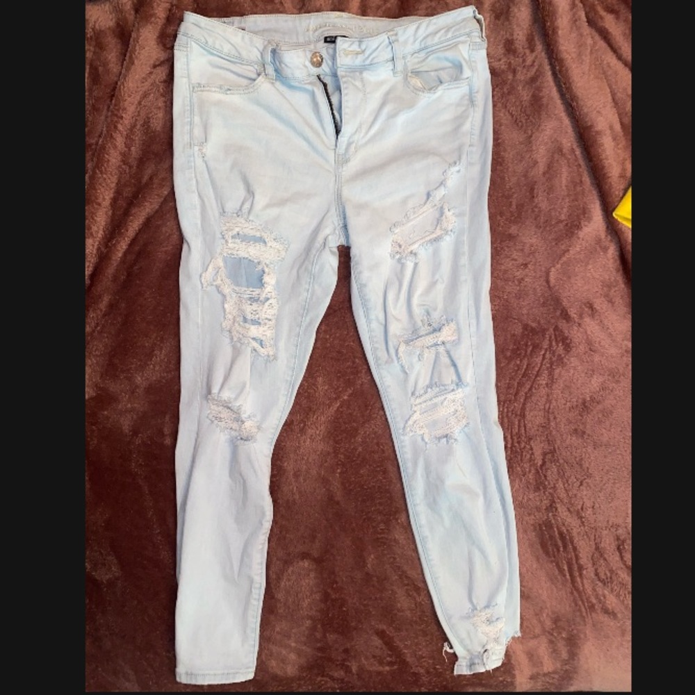 American Eagle High Rise Skinny Jeans